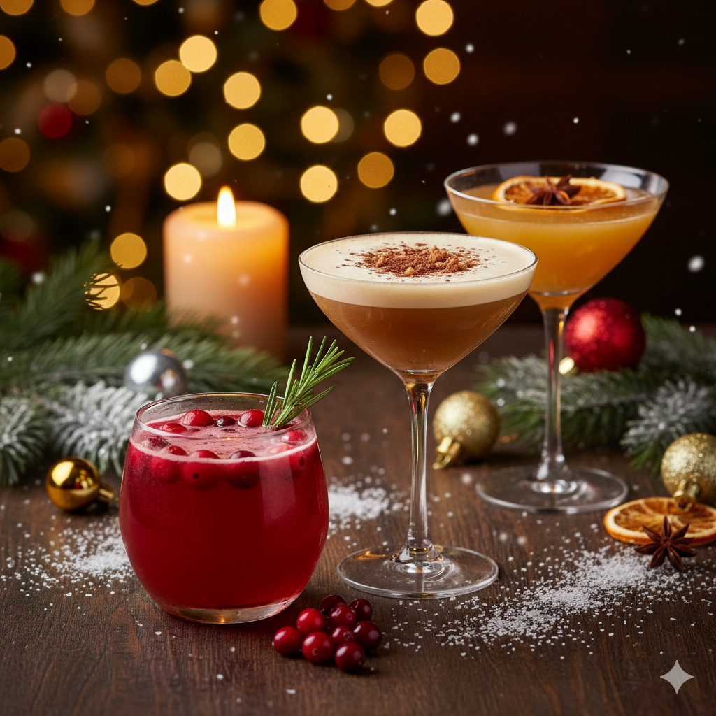 De mooiste kerstdiner cocktails voor een feestelijke avond