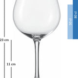 Cocora Gin Tonic Gläser – 80 cl – 6 Stück – Tritan® Kristallglas